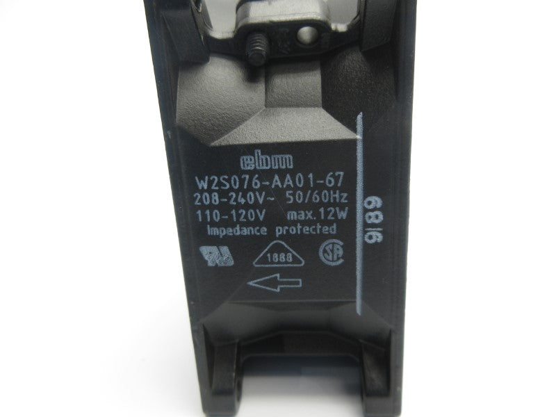 EBM W2S076-AA01-67 208-240V NSNP