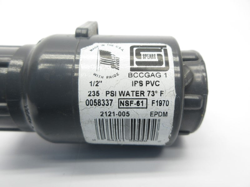 SPEARS 2121-005 235PSI 1/2" NSNP