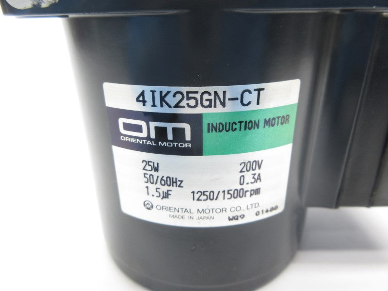 ORIENTAL MOTOR 4IK25GN-CT 200V 0.3A NSNP