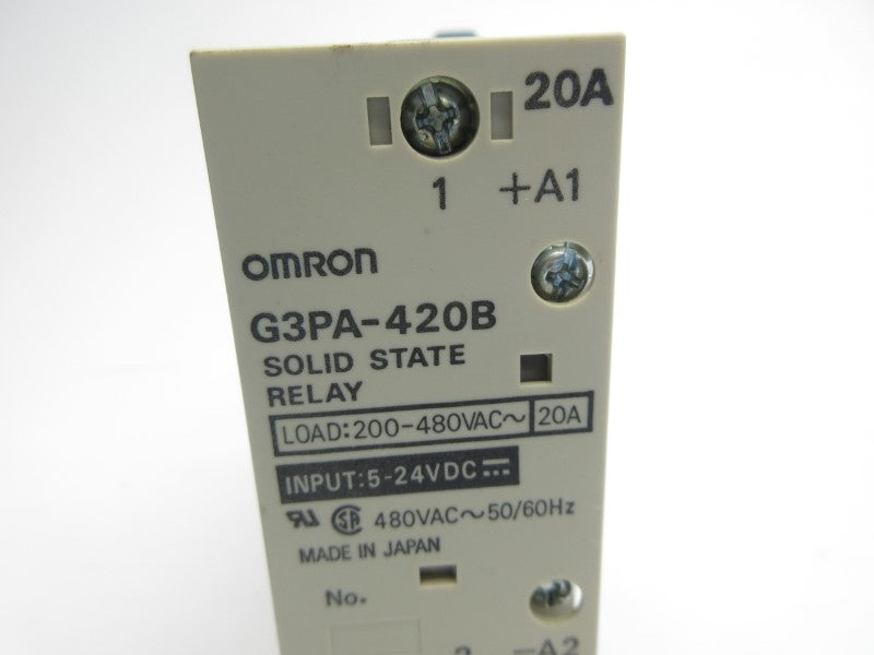 OMRON G3PA-420B 5-24VDC 20A NSNP