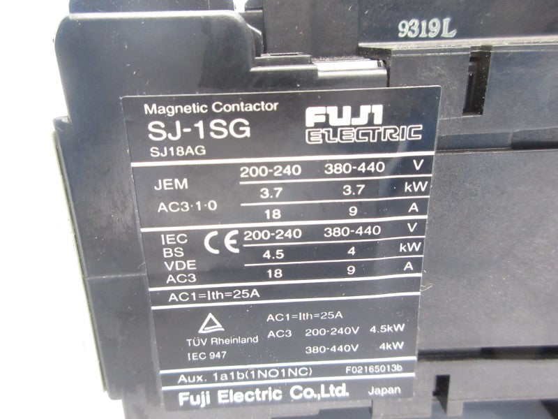 FUJI ELECTRIC SJ-1SG SJ18AG 24VDC NSNP