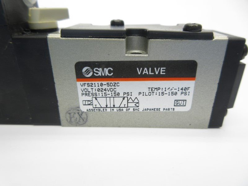 SMC VFS2110-5DZC 24VDC 15-150PSI NSNP