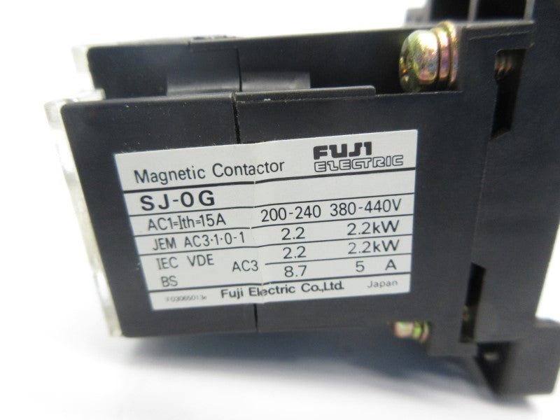FUJI ELECTRIC SJ-0G 24VDC UNMP