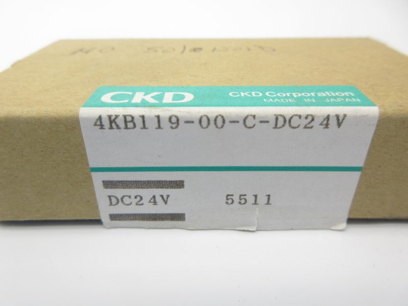 CKD 4KB119-00-C-DC24V 24VDC NSMP