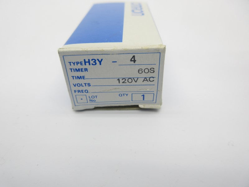 OMRON H3Y-4 120VAC 3A 60S NSMP