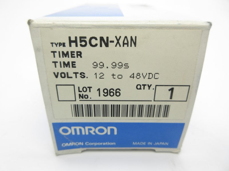 OMRON H5CN-XAN 12-48VDC 99.99S NSMP
