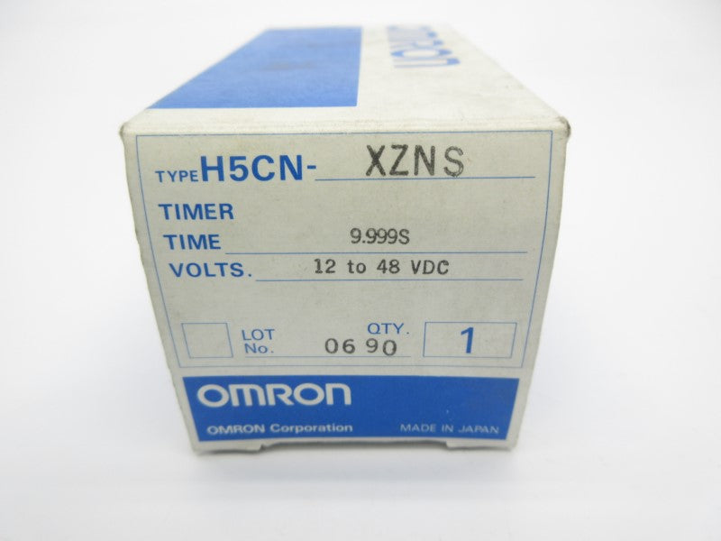 OMRON H5CN-XZNS 12-48VDC 9.999S NSMP