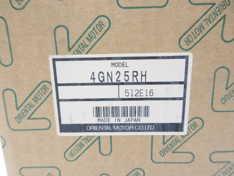 ORIENTAL MOTOR 4GN25RH NSMP