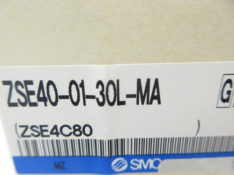 SMC ZSE40-01-30L-MA 12-24VDC NSMP