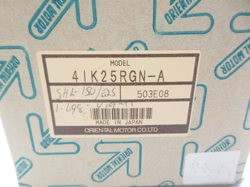 ORIENTAL MOTOR 4IK25RGN-A 100V 0.7A NSMP