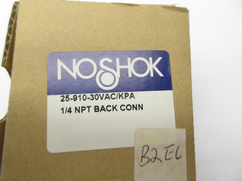 NOSHOK 25-910-30VAC/KPA 1/4" NSMP