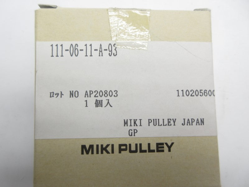 MIKI PULLEY 111-06-11-A-93 NSMP