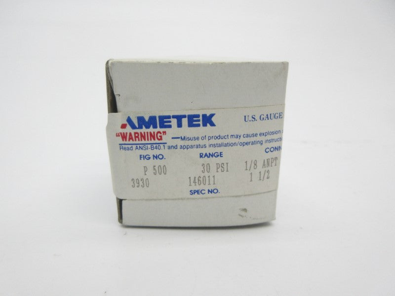 AMETEK P500 146011 30PSI 1/8" NSMP