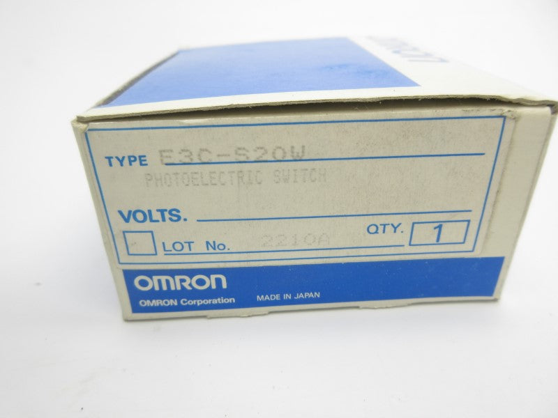OMRON E3C-S20W NSMP