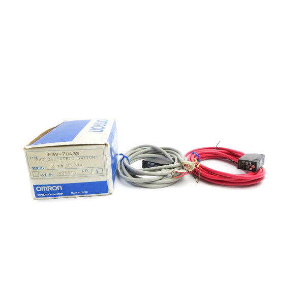 OMRON E3V-7C43S 12-24VDC NSMP