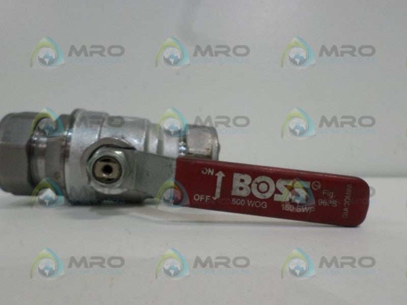 BOSS 968S WOG BALL VALVE 1" NSNP