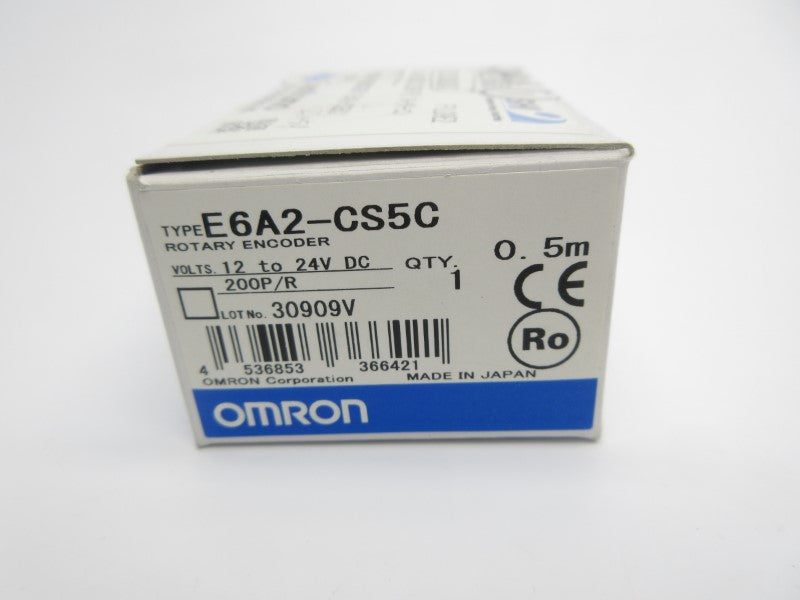 OMRON E6A2-CS5C 12-24VDC 200P/R 5M NSMP