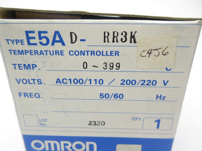 OMRON E5AD-RR3K 100/110/200/220VAC NSMP