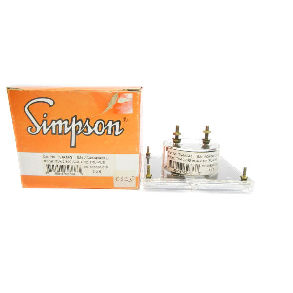 SIMPSON TV4AAA3 0-300ACA NSMP