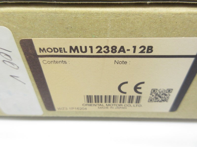 ORIENTAL MOTOR MU1238A-12B 100VAC NSMP