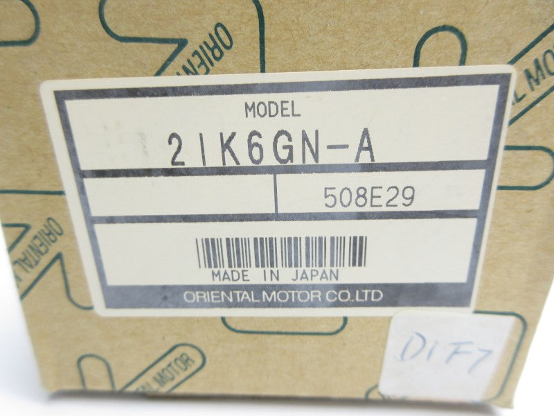 ORIENTAL MOTOR 2IK6GN-A 100V 0.25A NSMP