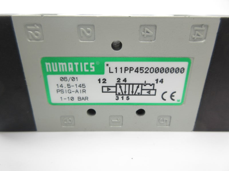 NUMATICS L11PP452O000000 14.5-145PSI (BLACK) NSNP