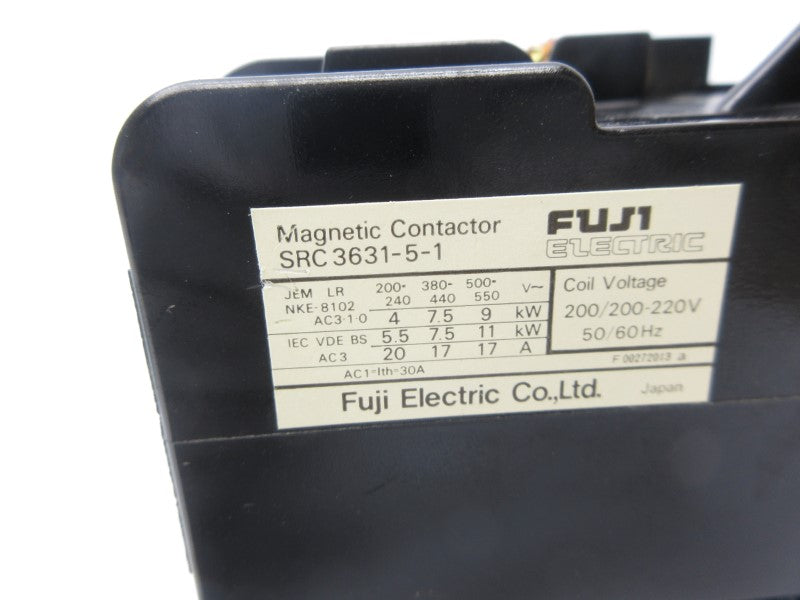 FUJI ELECTRIC SRC3631-5-1 W/ ACJA-1 200/200-220V NSNP
