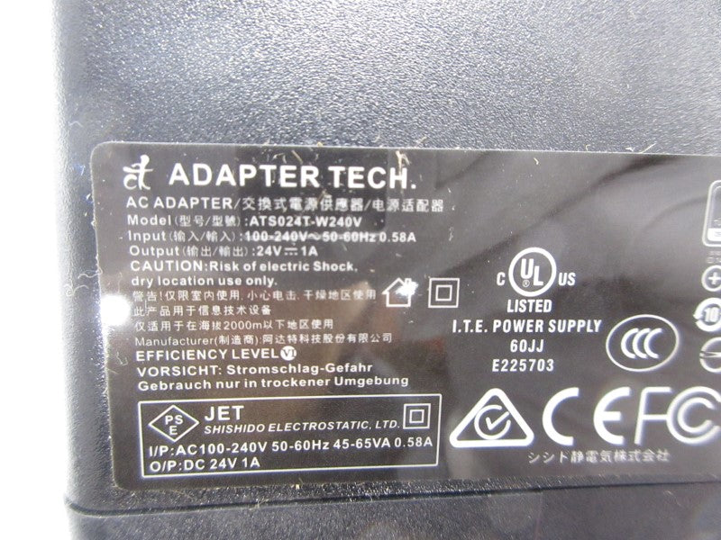 JET ATS024T-W240V 100-240V 0.58A NSNP