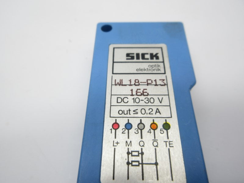 SICK WL18-P13 10-30VDC 0.2A NSNP
