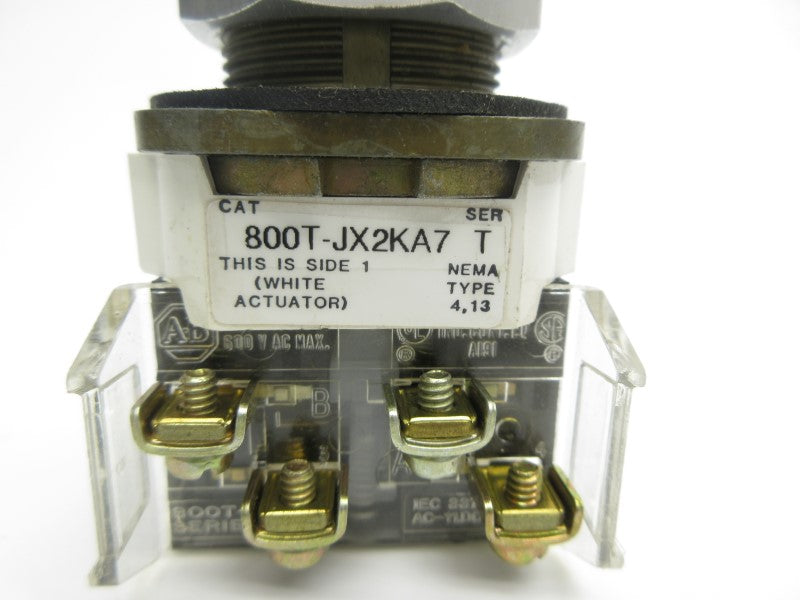 ALLEN BRADLEY 800T-JX2KA7 SER. T NSNP