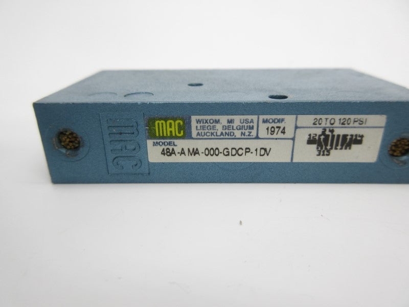 MAC 48A-AMA-000-GDCP-1DV 24VDC 20-120PSI NSNP