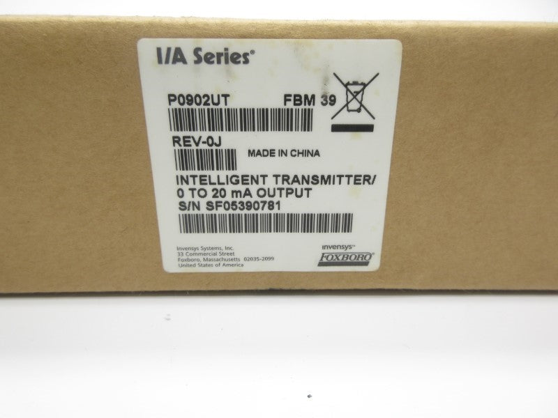 FOXBORO P0902UT REV. 0J NSFS