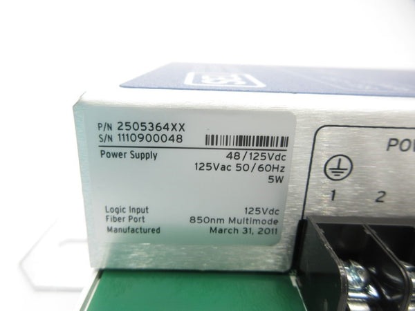 SEL 2505364XX SEL-2505 48/125VAC NSNP