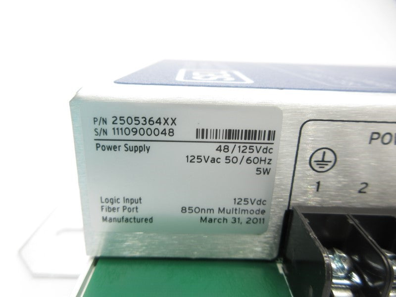 SEL 2505364XX SEL-2505 48/125VAC NSNP