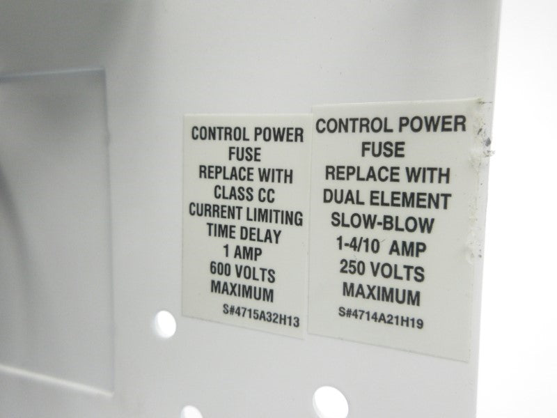 CUTLER HAMMER PCS02600-002 480V 50A NSNP