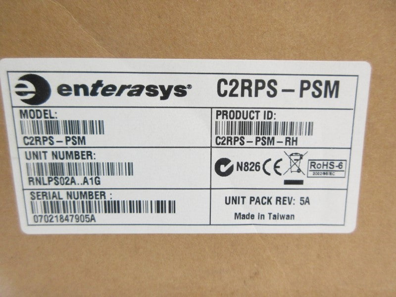 ENTERASYS C2RPS-PSM 12V 13A NSMP
