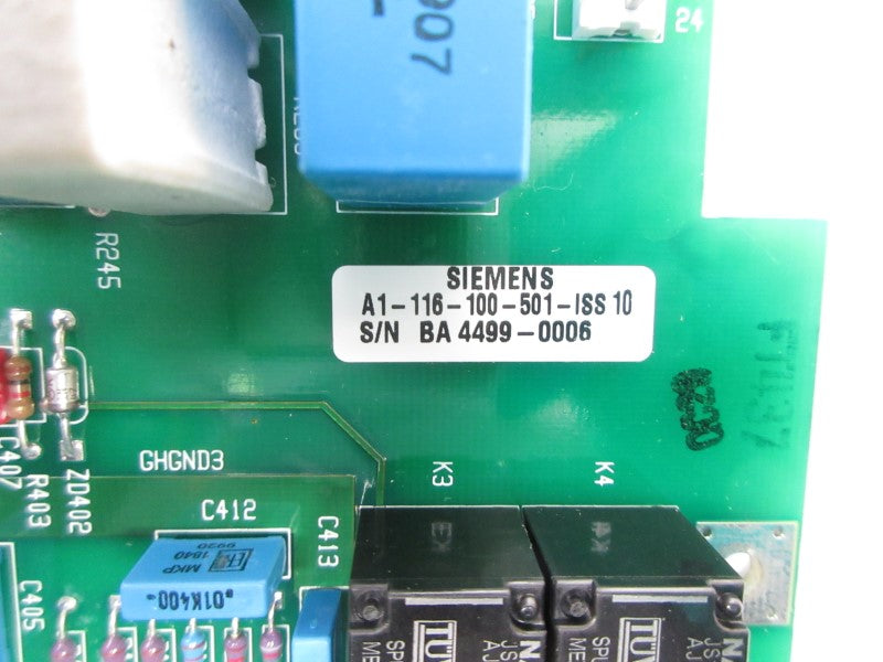 SIEMENS A1-116-100-501-ISS10 NSNP