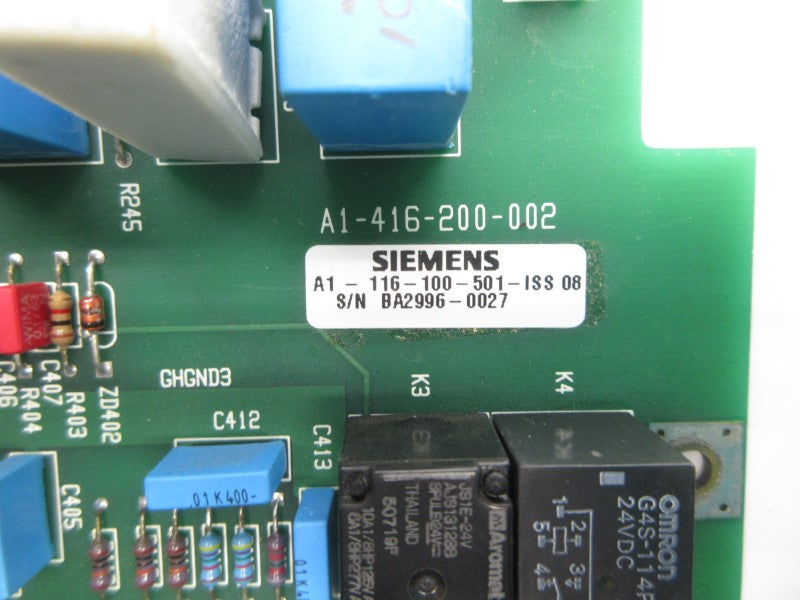SIEMENS A1-116-100-501-ISS08 NSNP