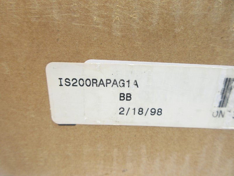 GENERAL ELECTRIC IS200RAPAG1A NSMP