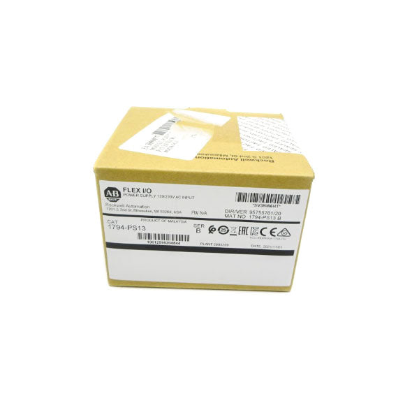 ALLEN BRADLEY 1794-PS13 SER. B 120/230VAC DATE: 2021 NSFS