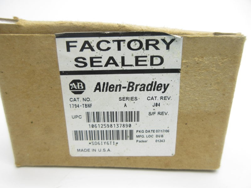 ALLEN BRADLEY 1794-TBNF SER. A REV. J04 NSMP