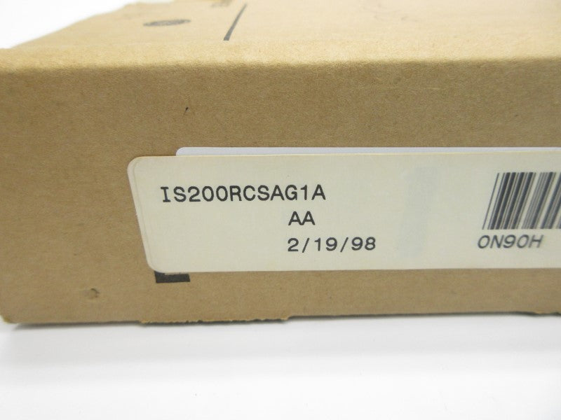 GENERAL ELECTRIC IS200RCSAG1A NSMP