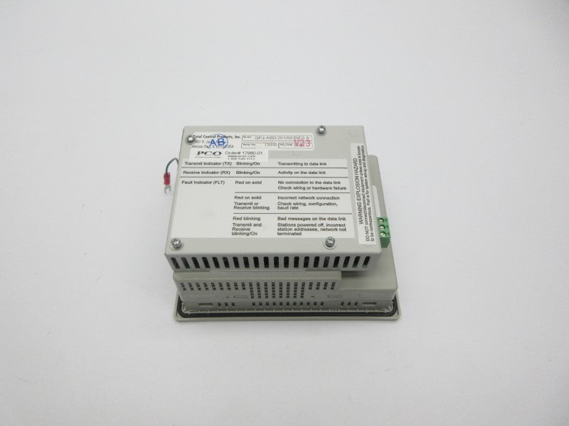 TOTAL CONTROL PRODUCTS QPJ-ABD-201 SER. A NSNP