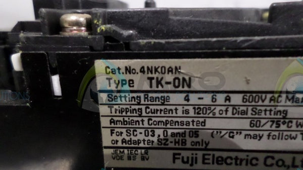 FUJI ELECTRIC TK-ON RELAY UNMP