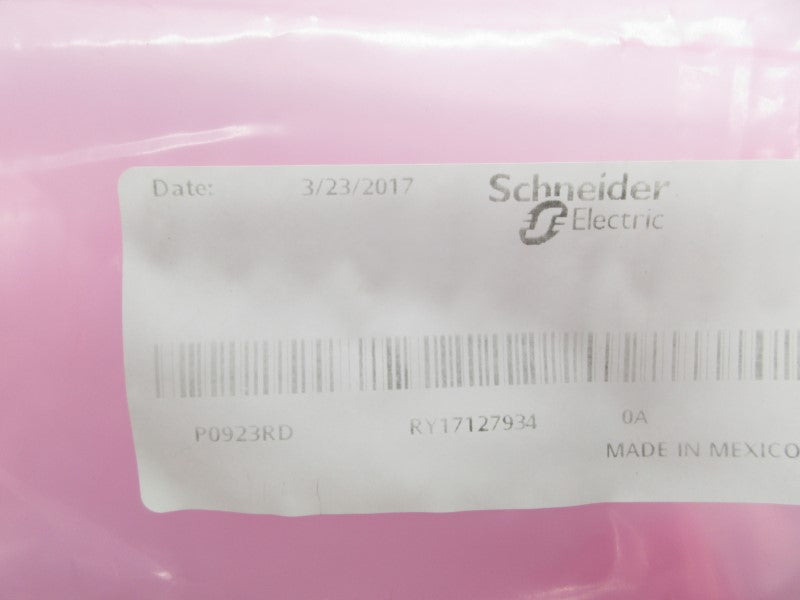 SCHNEIDER ELECTRIC P0923RD REV. 0A NSMP