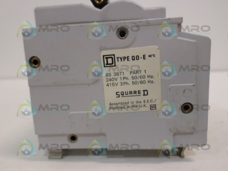 SQUARE D QO332E39 CIRCUIT BREAKER 32A UNMP