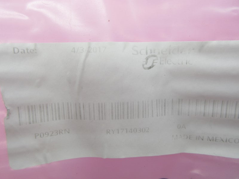 SCHNEIDER ELECTRIC P0923RN REV. 0A NSMP
