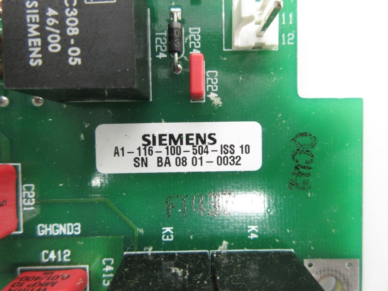 SIEMENS A1-116-100-504-ISS10 UNMP