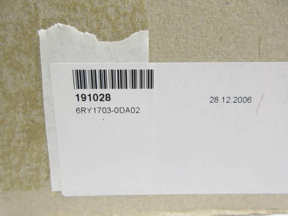 SIEMENS 6RY1703-0DA02 C98043-A7002-L4-12 NSMP