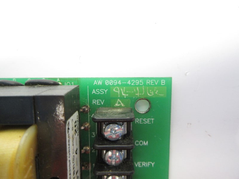 TRI-SEN AW0094-4295 120VAC 3A REV. B UNMP